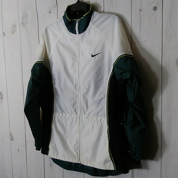 Nike green and white Women's jacket size small - Picture 2 of 8